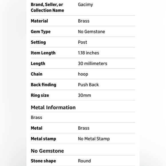 Elegant Black Hoop Earrings - Picture 5 of 9